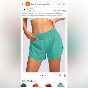 Amazon Soothfeel Running Shorts